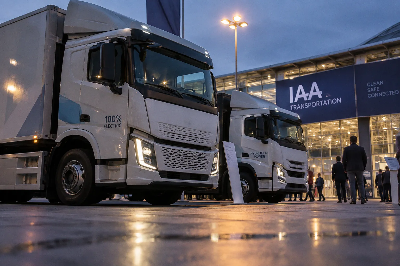 Foton представит водородные и электрические грузовики на выставке IAA Transportation