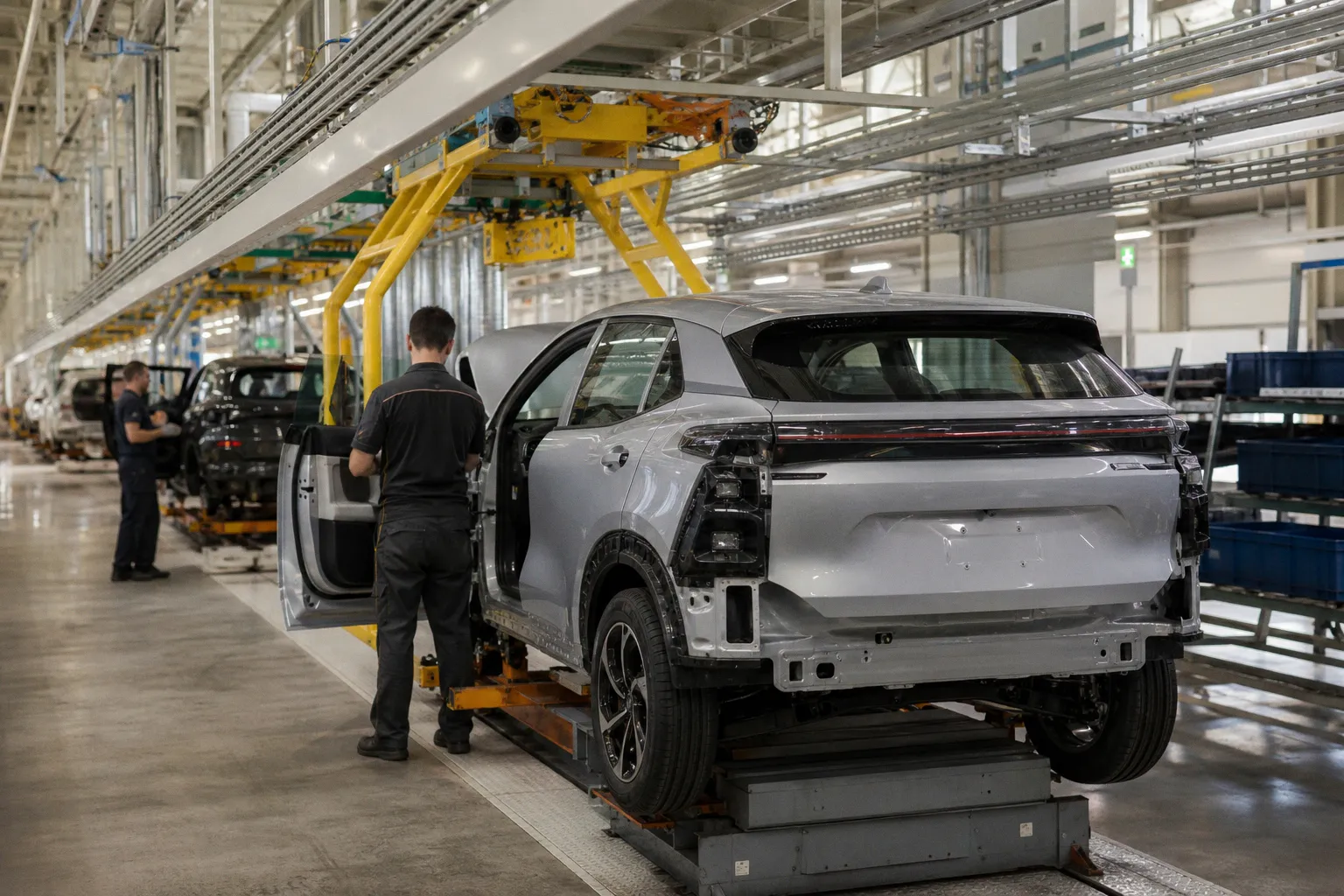 Geely запускает производство электрокаров на мощностях Ford в Испании