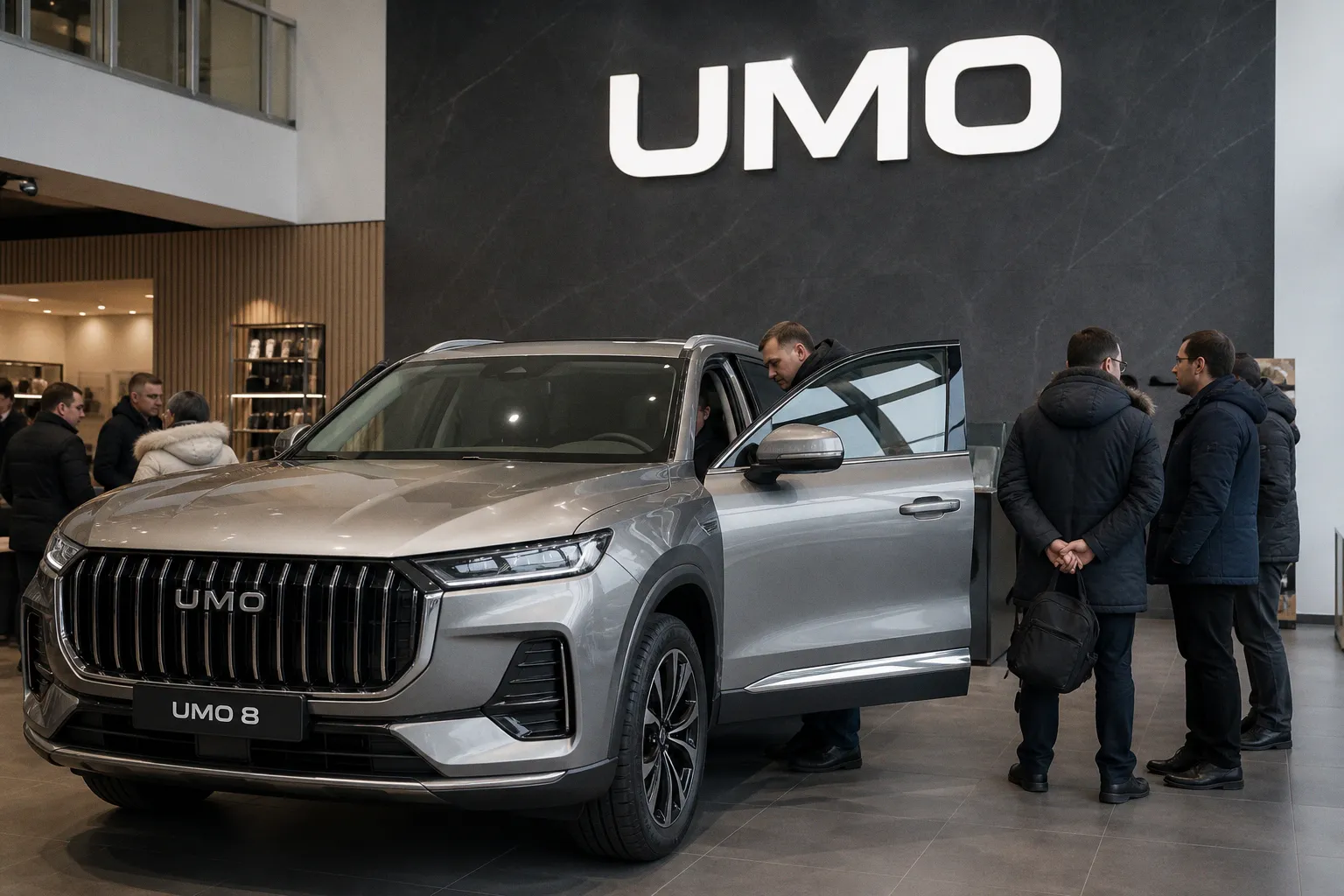 Российский кроссовер UMO 8: старт предзаказов на гибрид с технологиями Яндекса