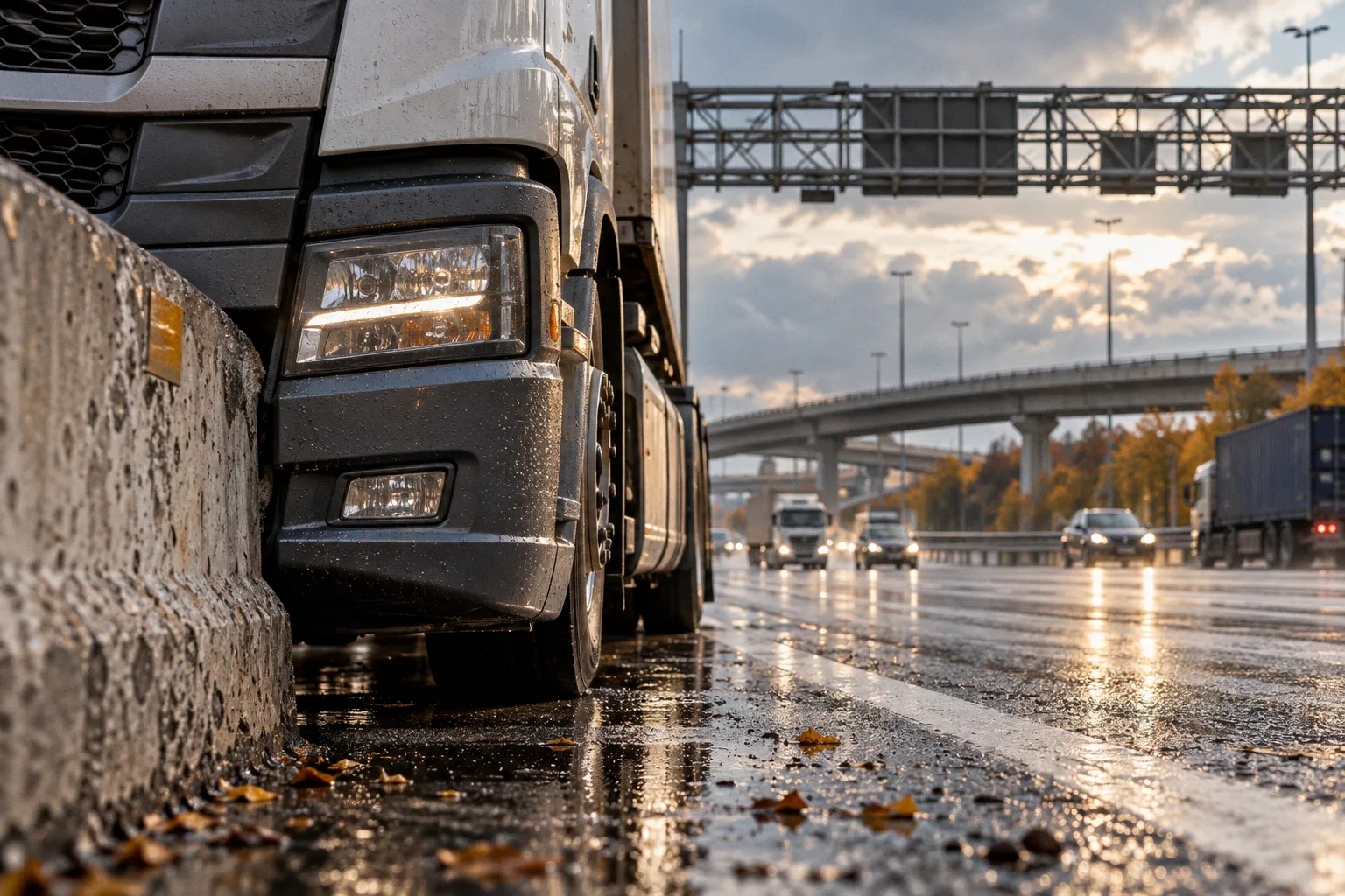 Скорость грузового автомобиля: 5 факторов, влияющих на лимиты