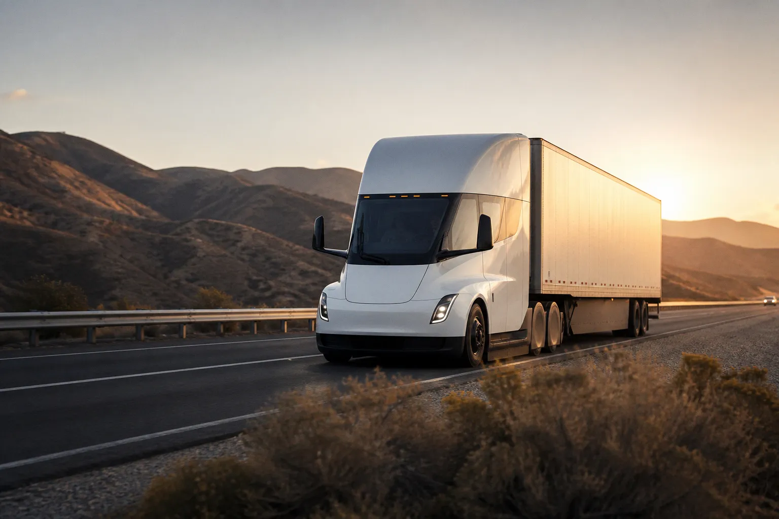 Tesla Semi в реальных рейсах: опыт эксплуатации американского перевозчика