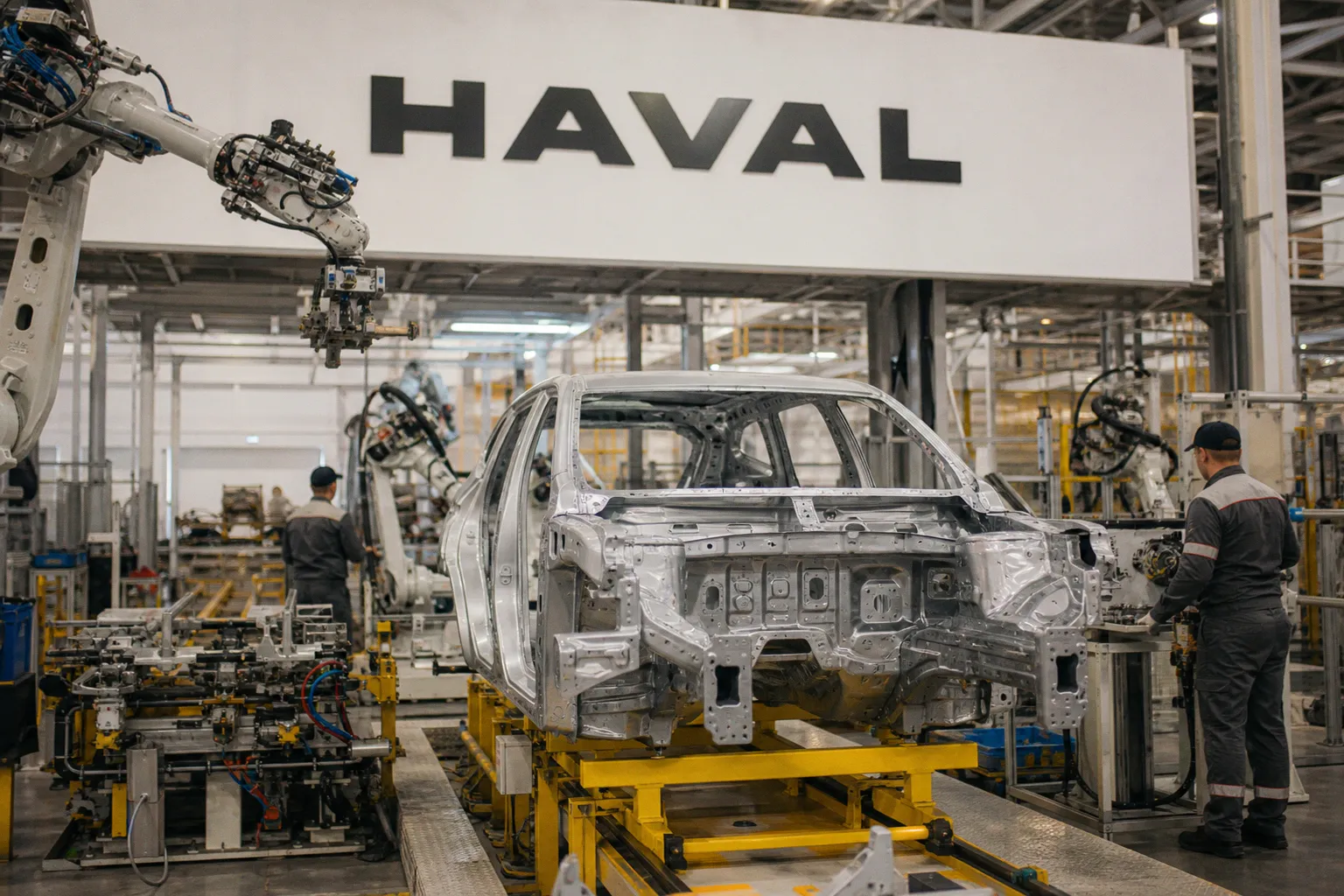 Завод Haval в Тульской области перезапустил конвейер после модернизации